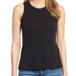 HP ❤️ NWT Halogen Black Medium XL Keyhole Tank Top